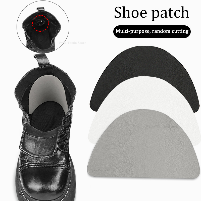 Sneaker Care Accessories - 4 個大型靴修理ステッカースニーカーブーツヒール摩耗許容範囲自己粘着パッチ男性女性フットケアパッドインサート