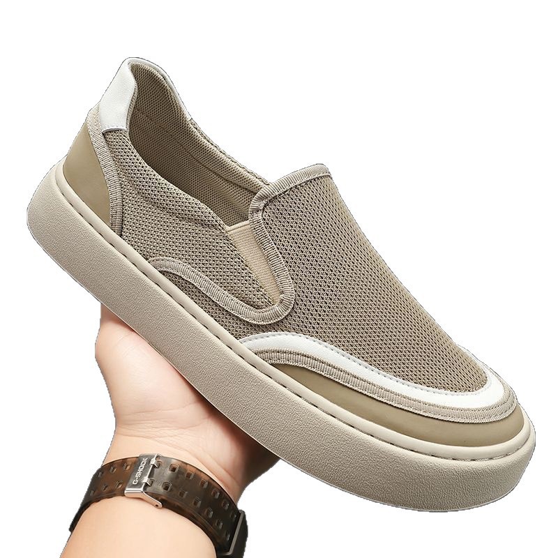 新しいメンズサマーキャンバススニーカー軽量通気性ロートップカ - Sneaker Career のレビューと価格