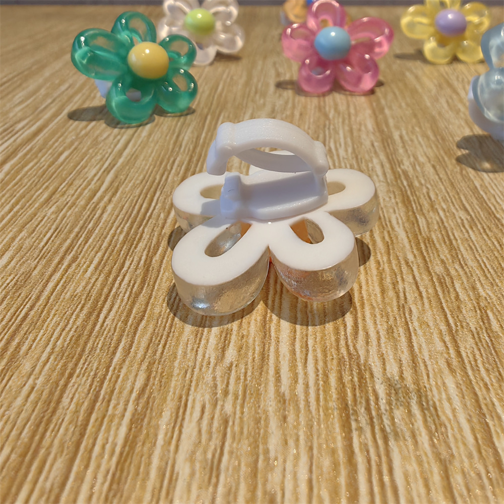 8 個のかわいい透明な花のチャームカラフルな花柄靴ひも装飾ス - Sneaker Care Accessories のレビューと価格