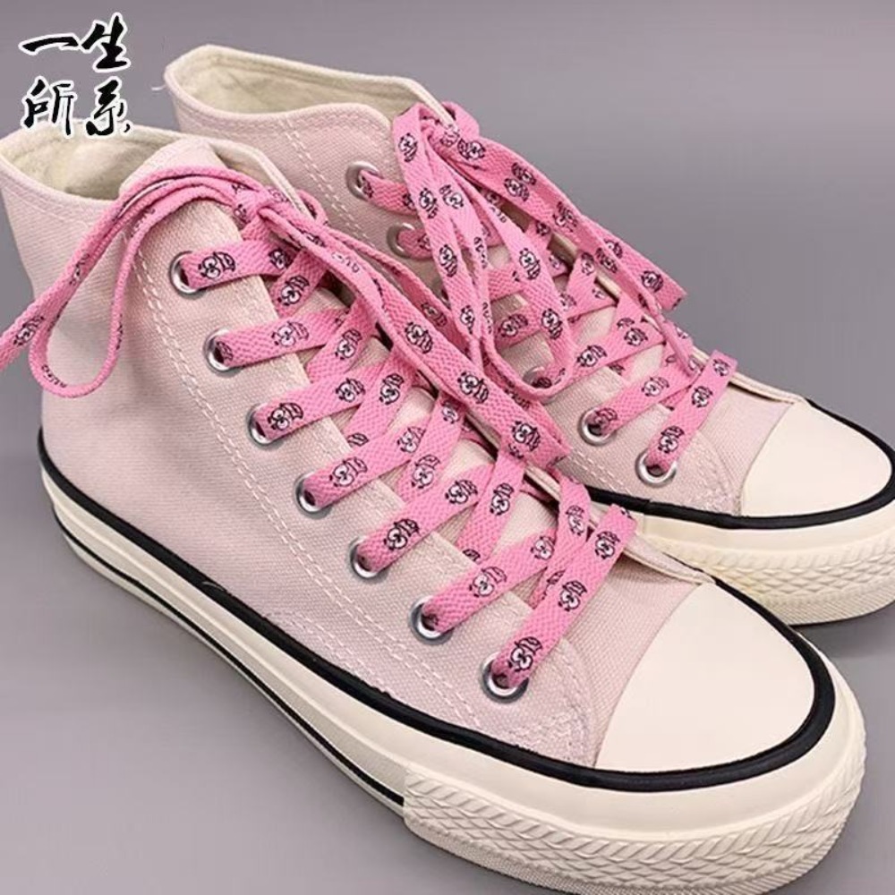 かわいいスポンジボブの靴ひも、ピンク、イエロー、ブルー、12 - Sneaker Care Accessories のレビューと価格