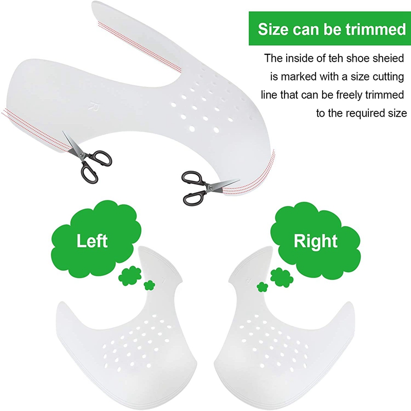 シワ防止シューズ、折れ防止、つま先保護、軽量シューストレッチ - Sneaker Protector Spray のレビューと価格