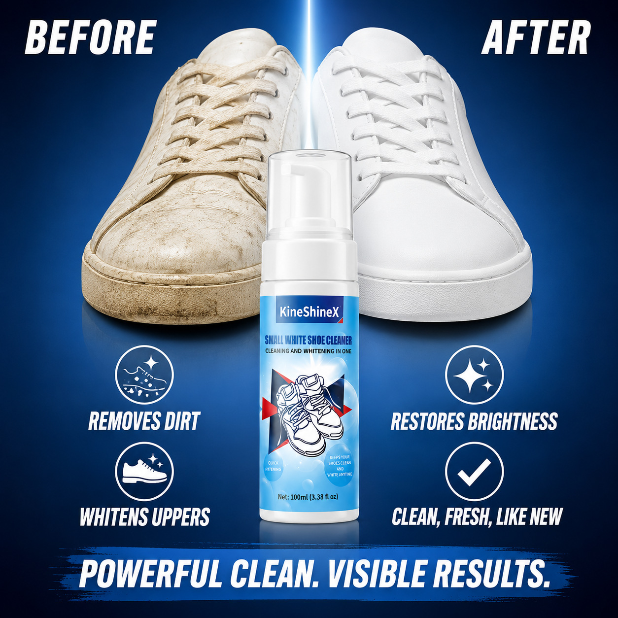 ギヘン靴クリーナーキット、水を使わない泡状靴クリーナー、靴ブ - Sneaker Care Spray のレビューと価格